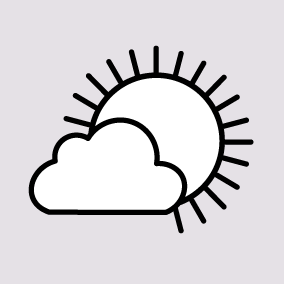 Mostly Cloudy
