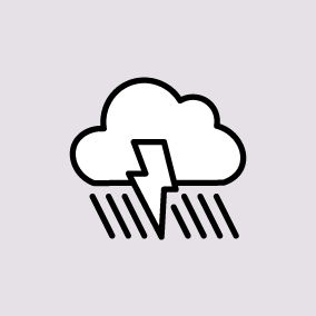   Thunderstorm in Vicinity